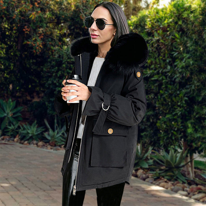 Charlene - Warmer outdoor-jacke für damen