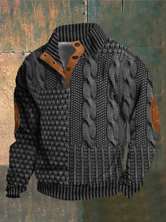 Severin™ - Retro weiches Kaschmir Pullover für Männer