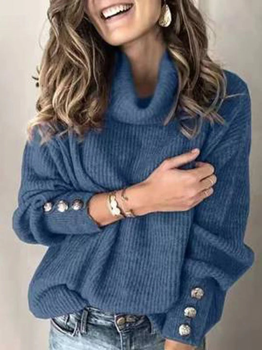 Kristin - Pullover mit hoher taille für damen