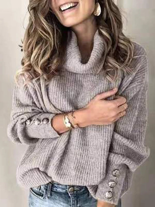 Kristin - Pullover mit hoher taille für damen