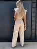 Katja - Eleganter Jumpsuit mit Rüschenärmeln