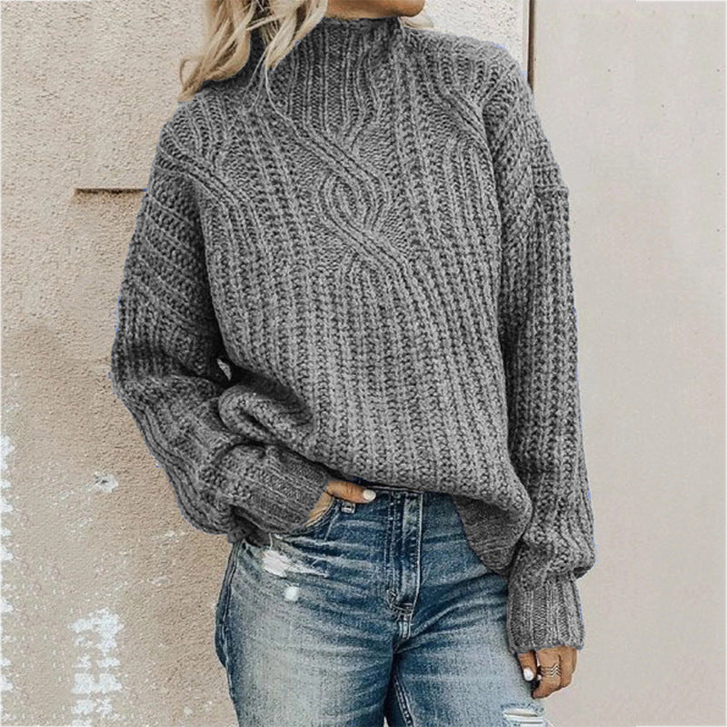 Molly - Ubergröße rollkragenpullover