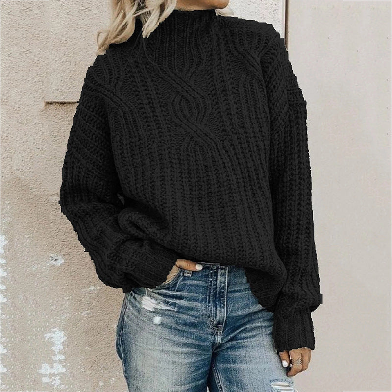 Molly - Ubergröße rollkragenpullover