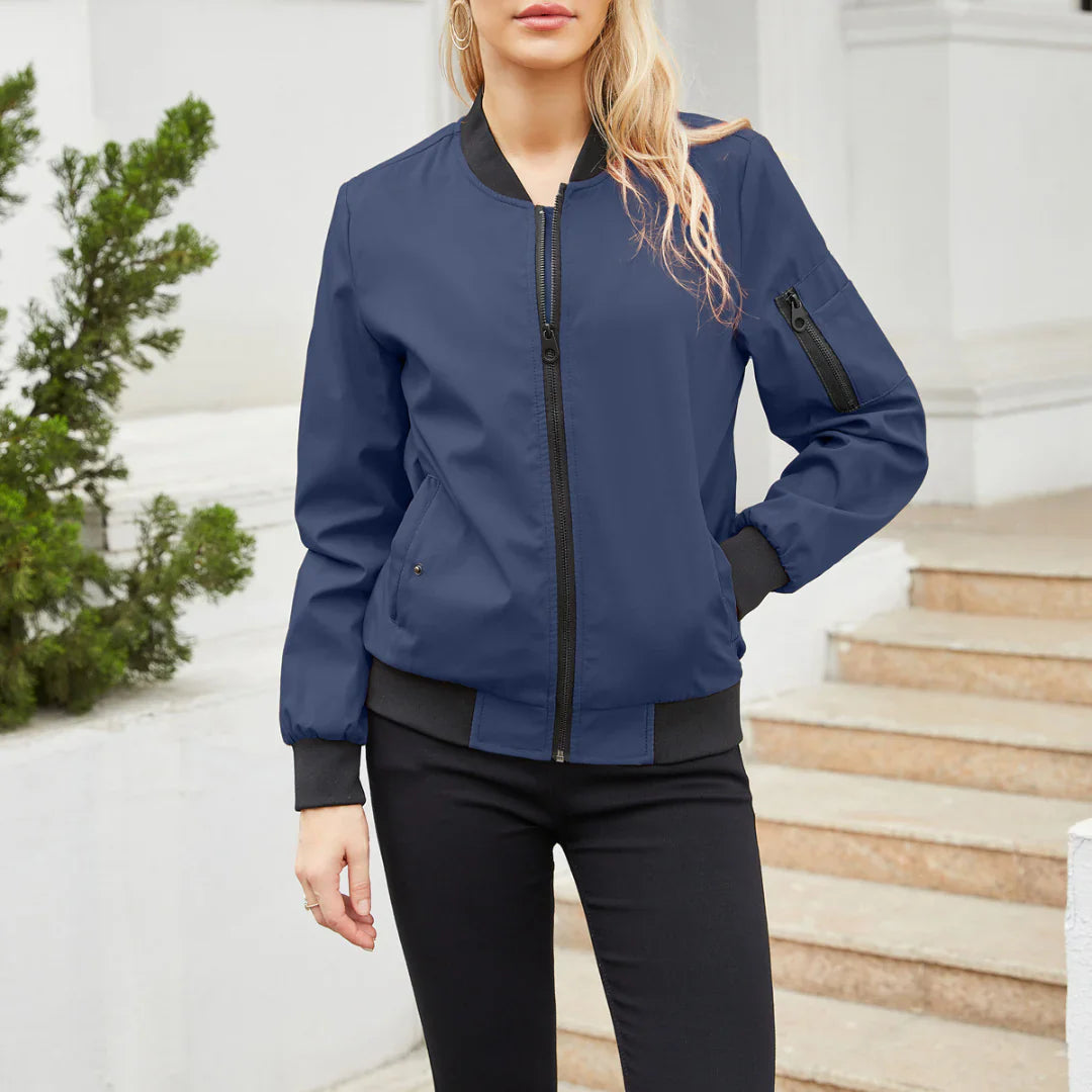 Dora - Lässige Bomberjacke Für Damen