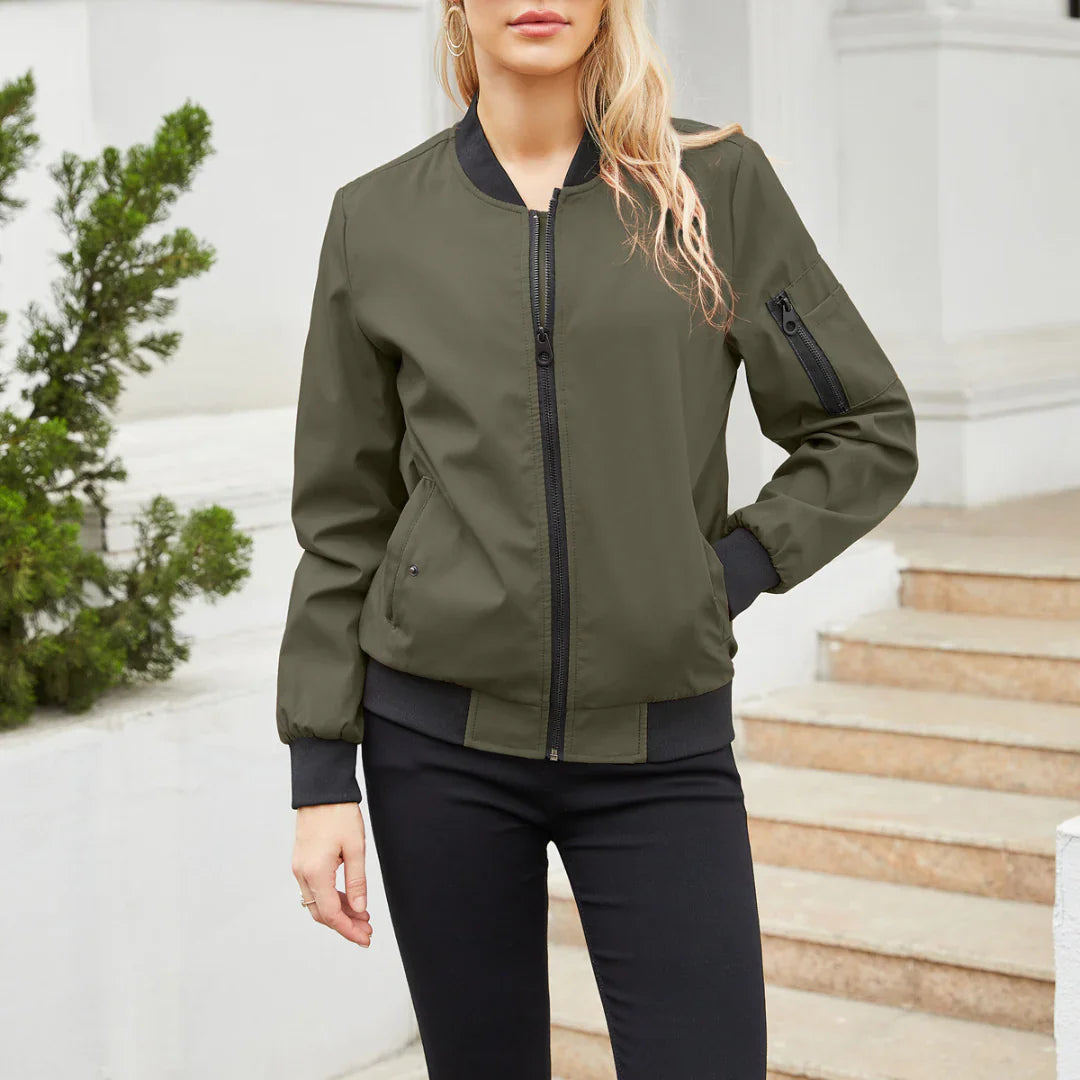 Dora - Lässige Bomberjacke Für Damen