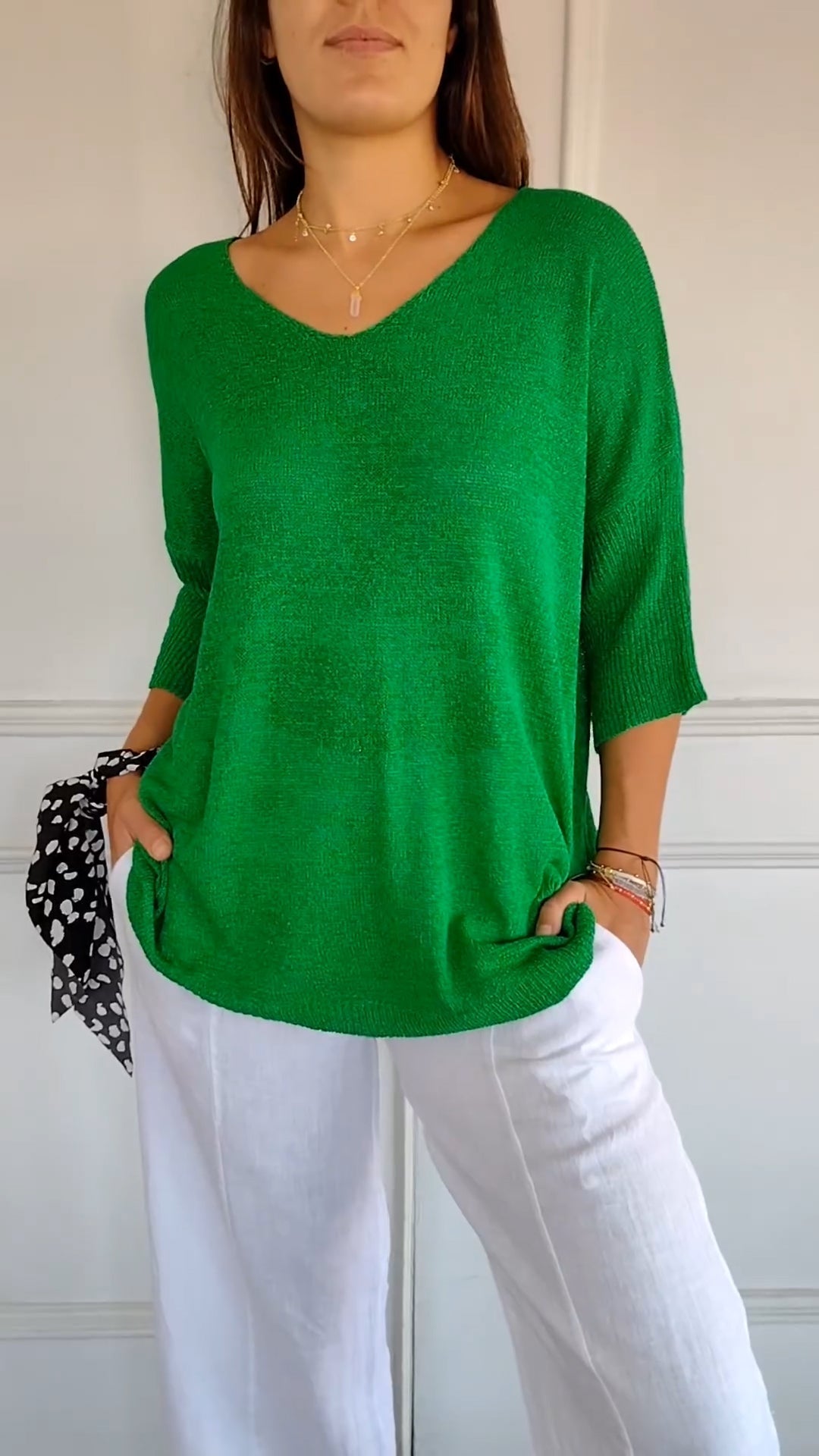 Harmonyn - Sommerliche Eleganz V-Top