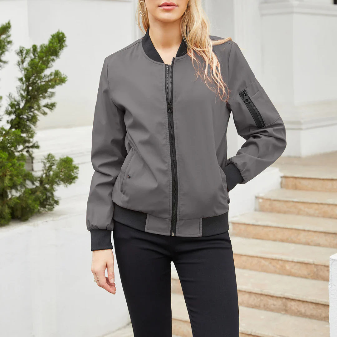 Dora - Lässige Bomberjacke Für Damen
