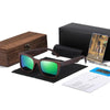 Unisex-Sonnenbrille aus Bambus mit polarisierten UV400-Gläsern