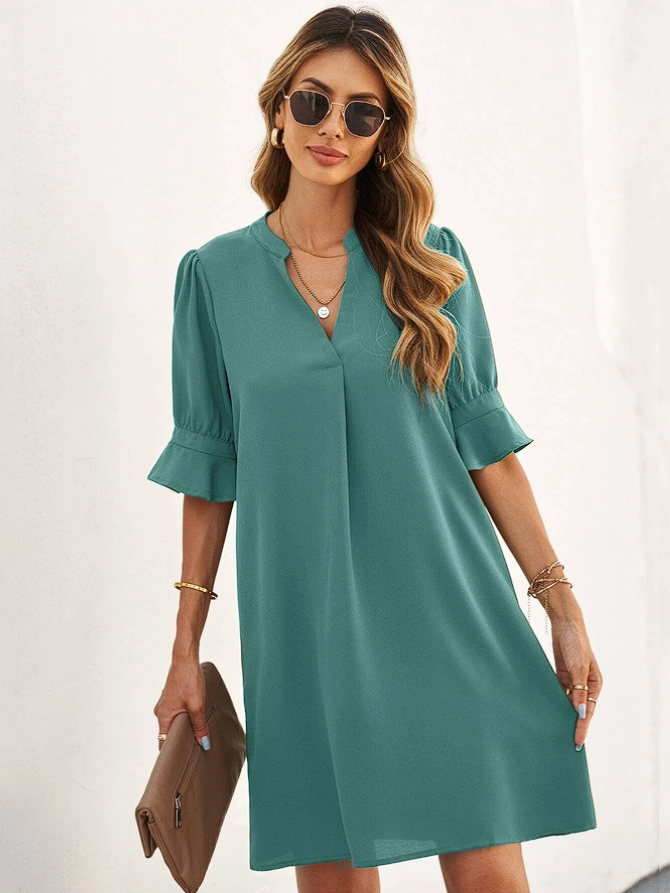 Luisa - Schickes bequemes Sommerkleid