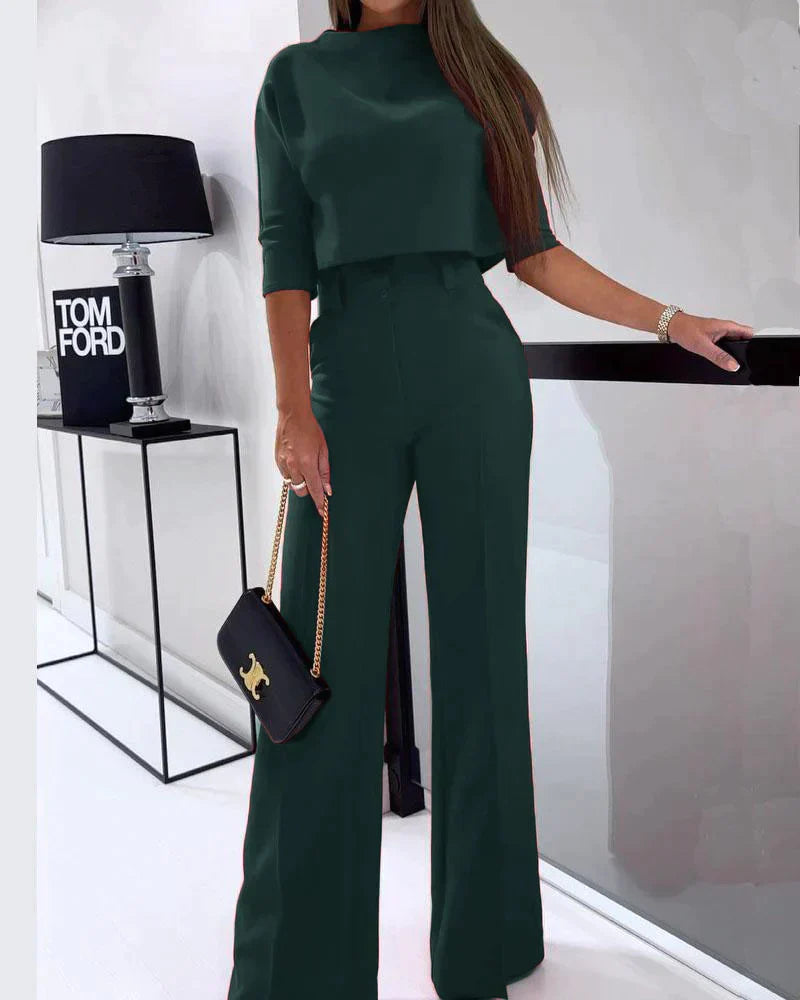 Giselle™ - Zweiteiliges Set in Uni-Farbe