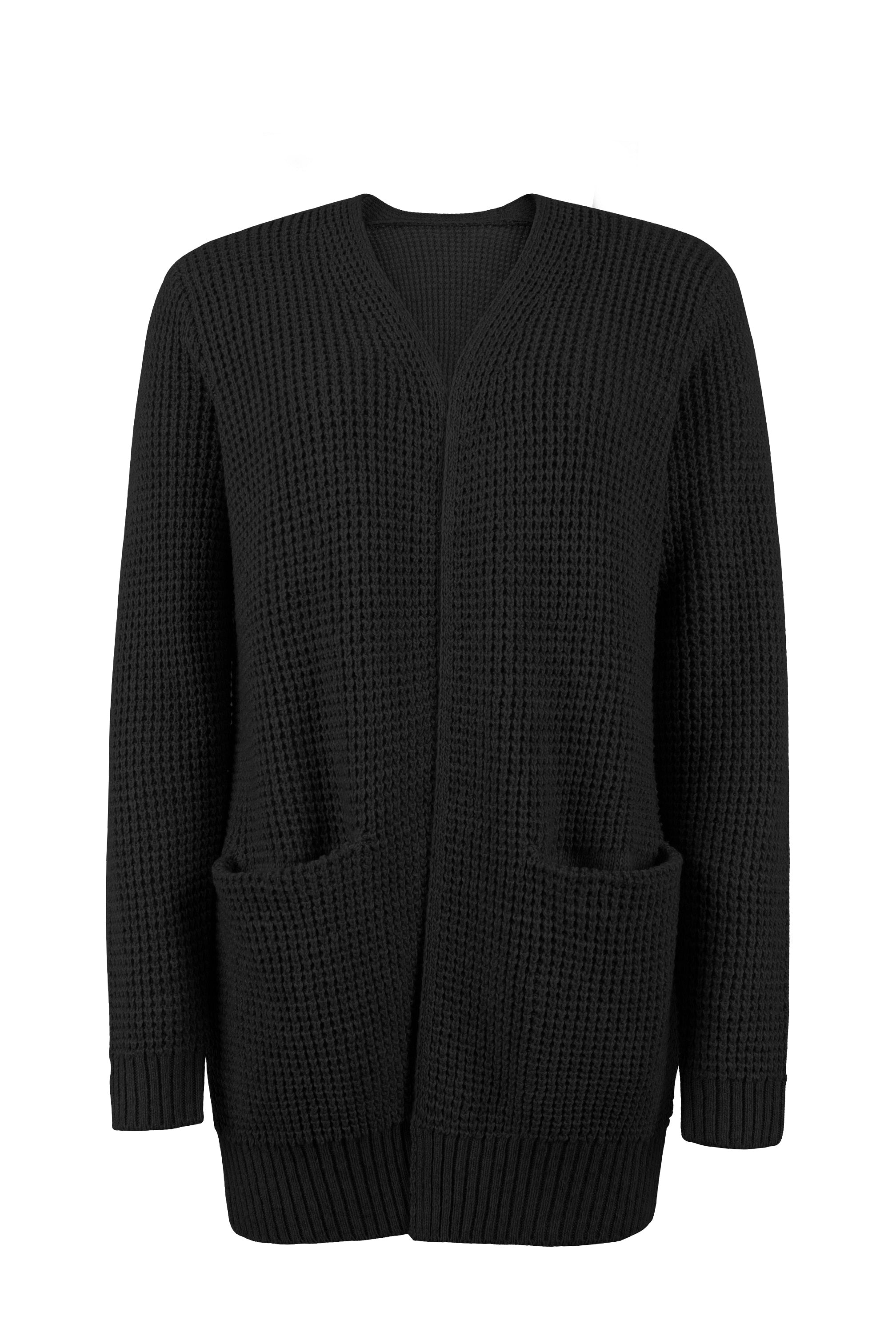 Cynthia - Gemütliche Strickjacke mit Knöpfen