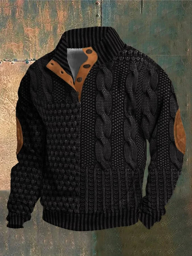 Severin™ - Retro weiches Kaschmir Pullover für Männer