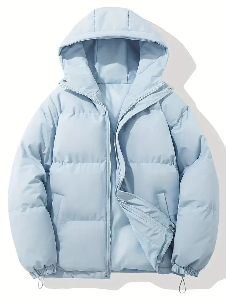 Justen - Warmer hoodie im klassischen design
