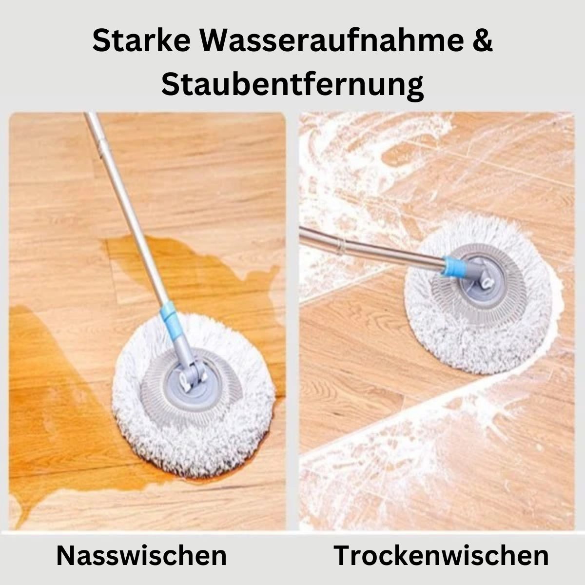 FlexiMop - Verstellbarer Reinigungsmop