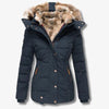 Candace - Warme jacke mit kapuze