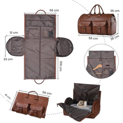 PackSlim - Platzsparende Premium Reisetasche