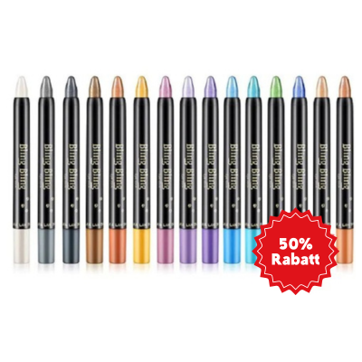 GlitzGlide™ - Lidschattenstifte | Set mit 15 Farben