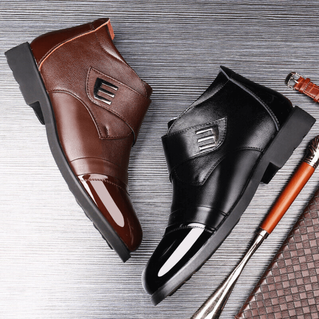 Conrad™ - Herren Zeitloses Design Lederstiefel