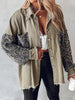 Tiffany - Denim-Shirt mit kontrastierenden Pailletten