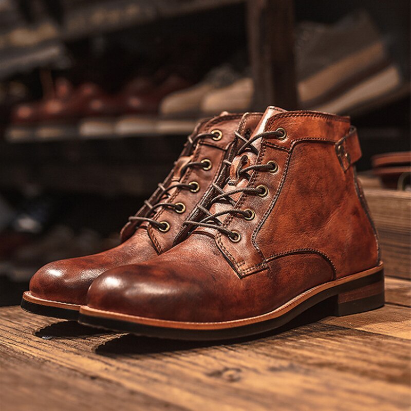 Jonas - Bequeme Leder-Herrenschuhe