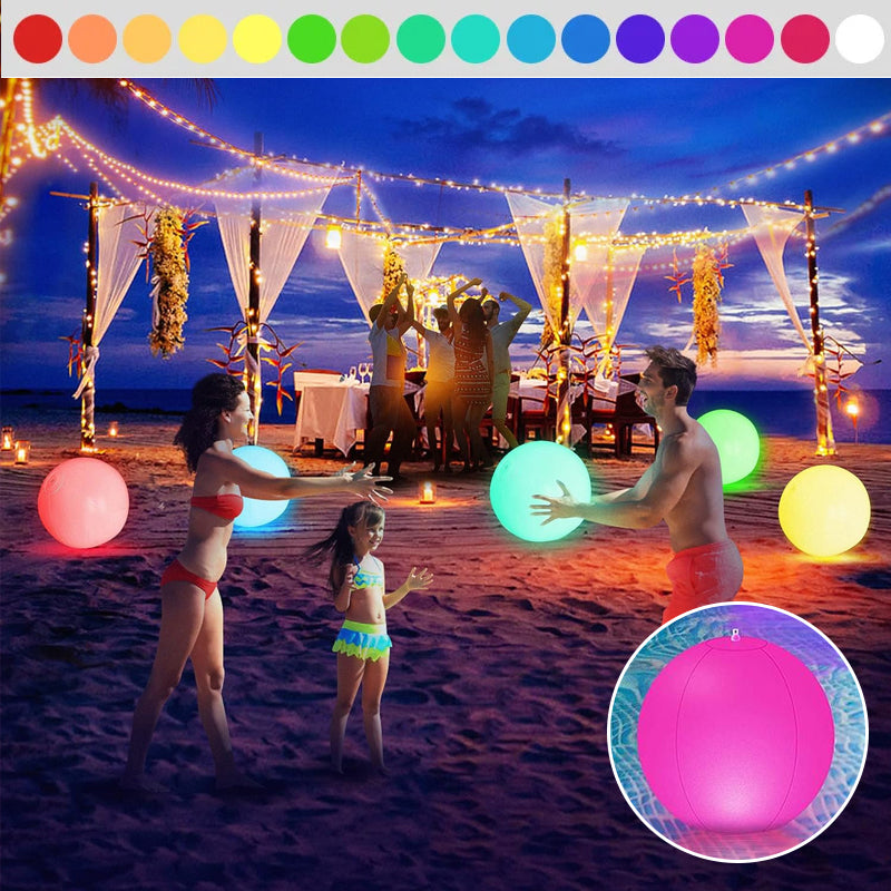 LumaSphere - Leuchtender Strandball