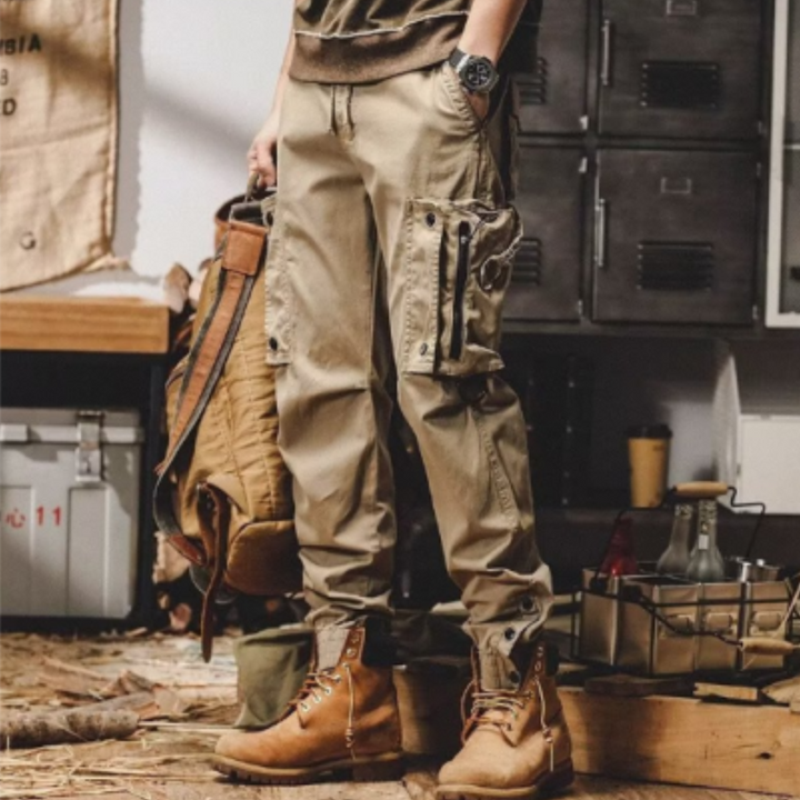 Jayvon - Cargohose mit vielen taschen für herren