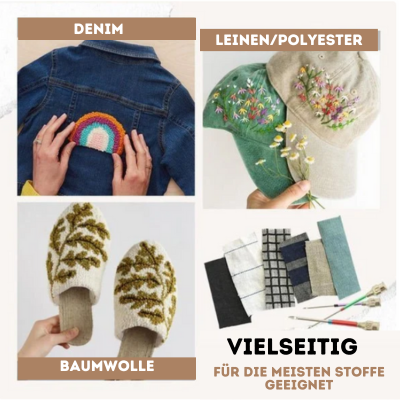 Craftique - Meisterwerk Stickerei Starterset