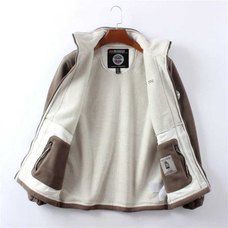 Antonis - Winddichte & Bequeme Herren Fleecejacke