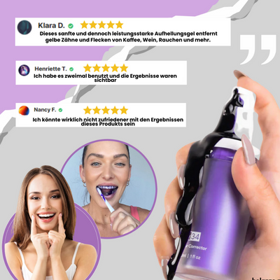 DazzleWhite™ | Zahnweißungsgel - Jetzt 1+1 Gratis!