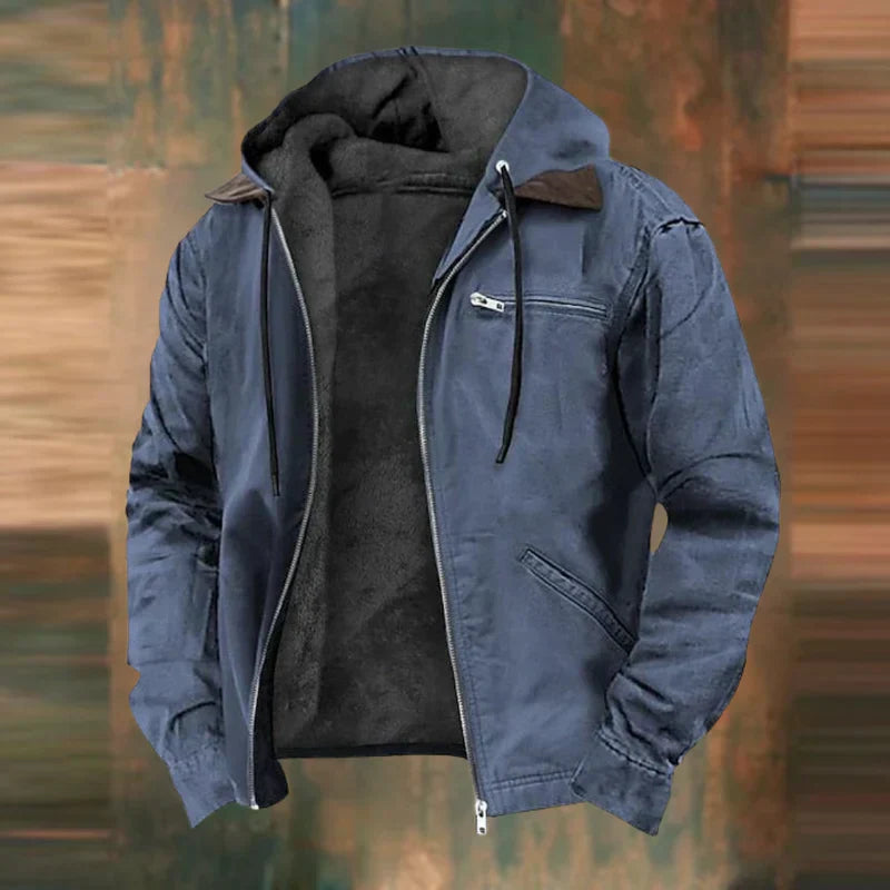 Parker - Jacke Mit Reißverschluss Und Kapuze