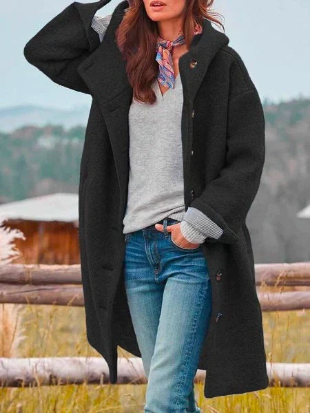 Tiffany - Maxi Jacke mit Kapuze
