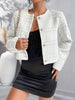 Haisley - Edler karierter blazer mit knöpfen