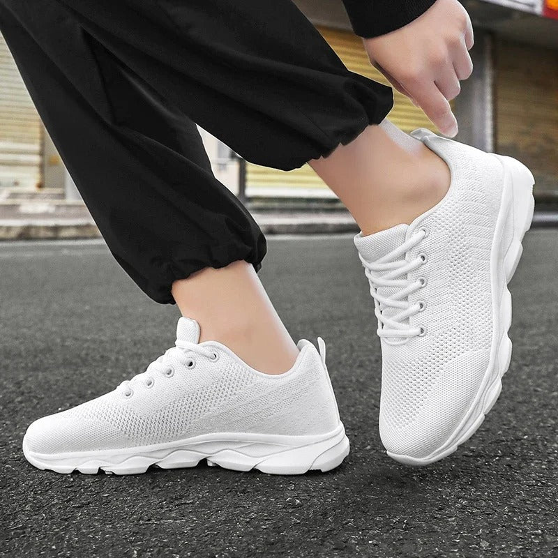 Unisex-Sportschuhe mit Mesh-Obermaterial und gepolsterter Sohle