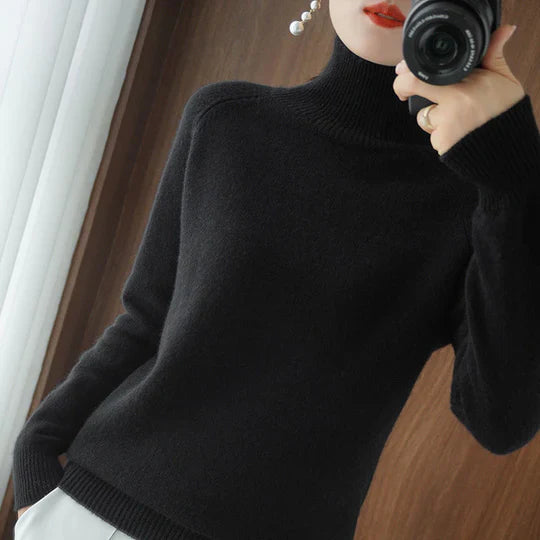Pamela - Damen rollkragenpullover