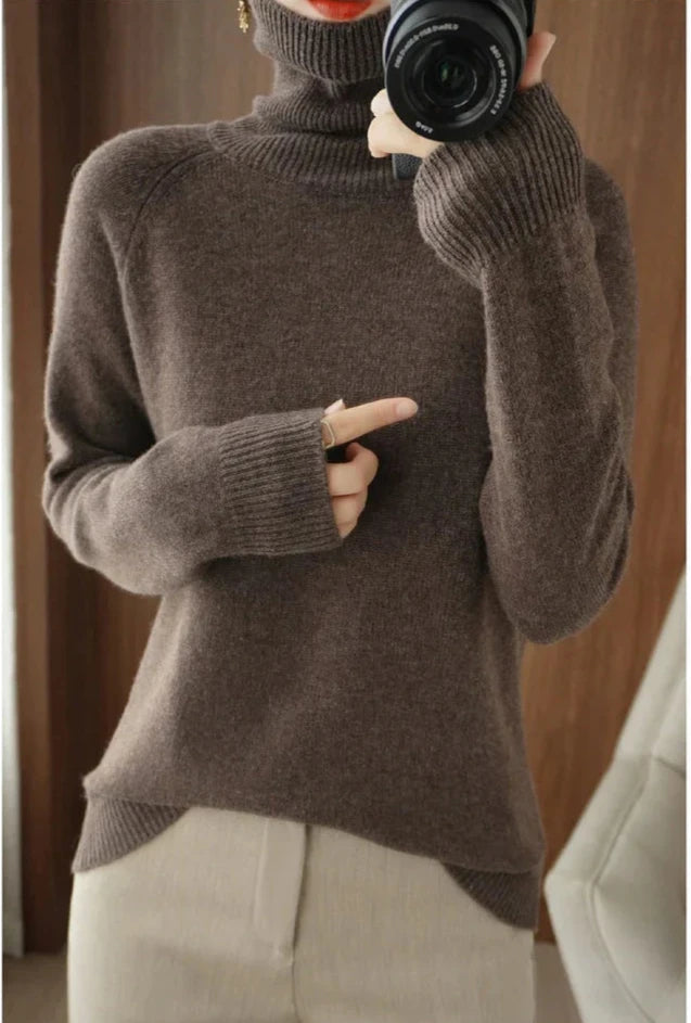 Tina - Weicher warmer gemütlicher kaschmirpullover