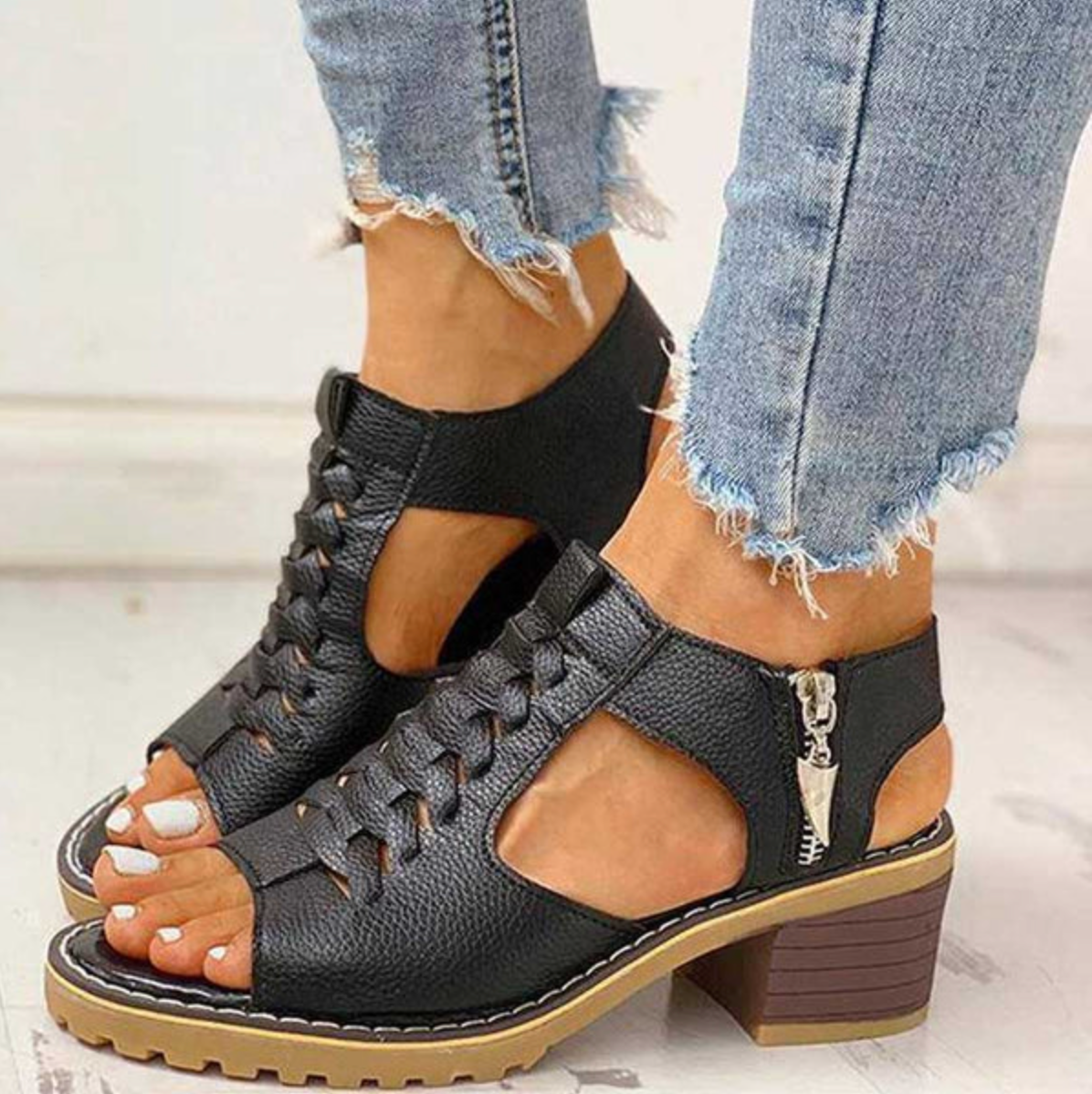 Matilda - Hochhackige Sandalen mühelose Eleganz