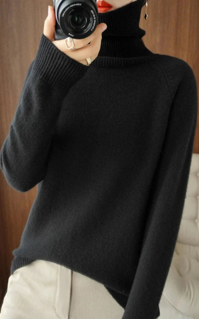 Tina - Weicher warmer gemütlicher kaschmirpullover