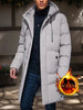 Wade - wattierte jacke mit kapuze und reißverschluss