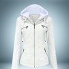 Annalise - Lederjacke mit kapuze
