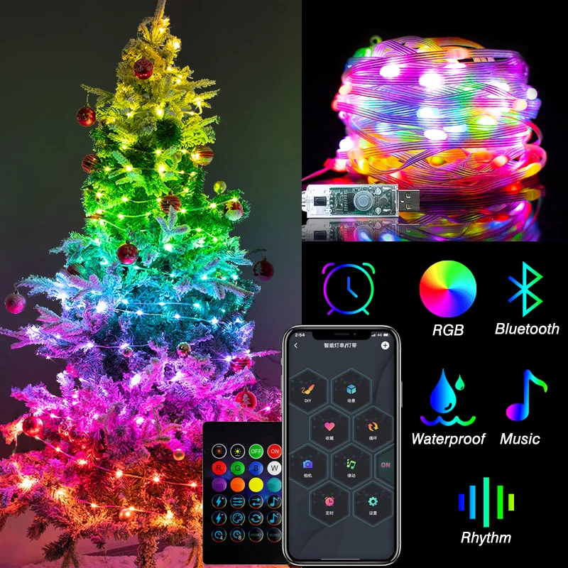 MerryGlow™ | RGB-Weihnachtsbeleuchtung