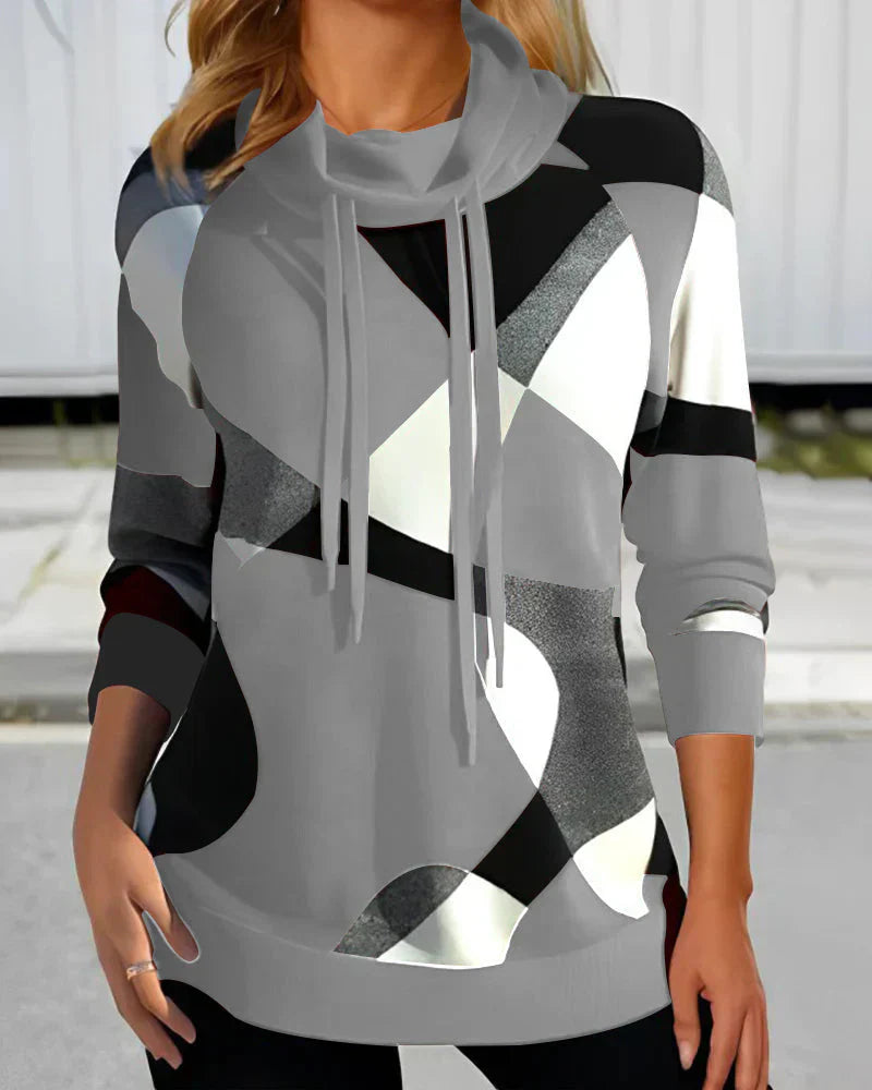 Joanna - Moderner Pullover Mit Kragen