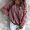 Michelle - Lässiges sweatshirt mit kapuze und langen armeln