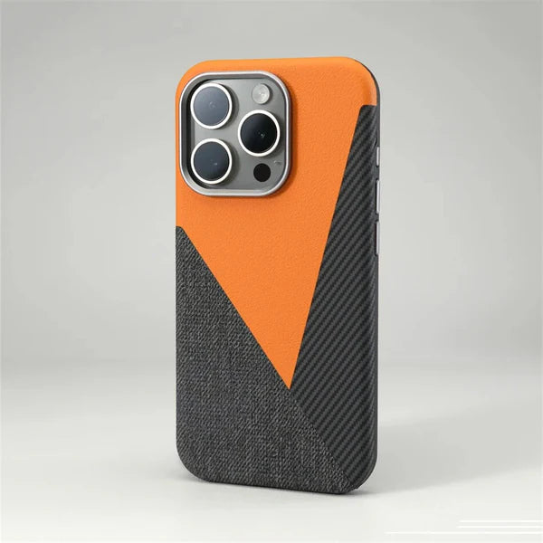 MagSafe Leder-Handyhülle mit Kameraschutz und Anti-Fingerabdruck