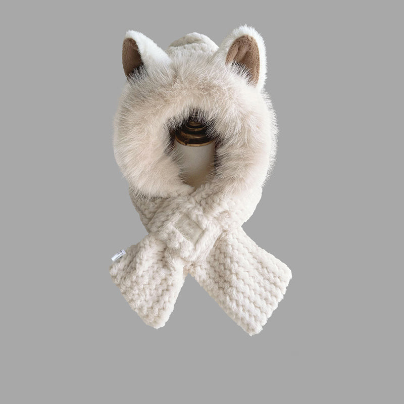 DreamyFox | 2-in-1-Fuchsmütze und Schal