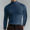 Henry - Slim fit t-shirt mit hoher taille und langen armeln