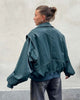 Sydney - Bomberjacke aus Leder für Damen
