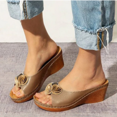 Rita - Elite Komfort Keilsandalen