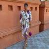 Wiebke - Elegantes Kleid mit V-Ausschnitt