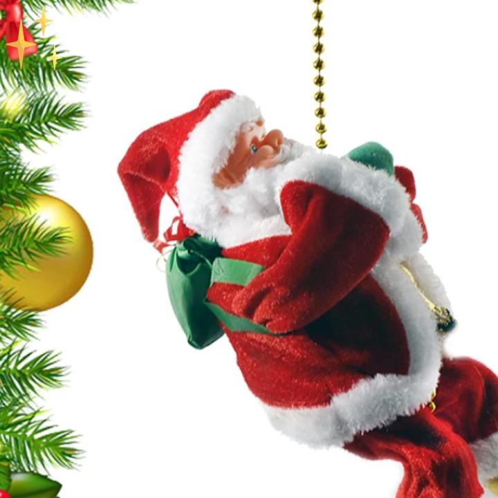Nick™ - Kletternder Weihnachtsmann
