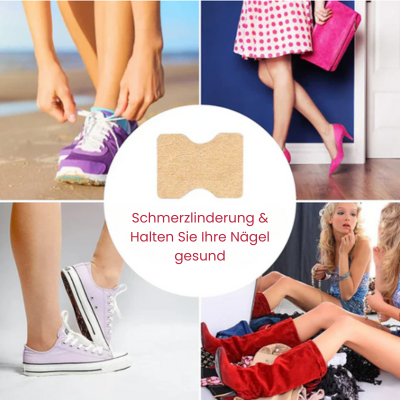 NailFix - Pflegeaufkleber für Nagelkorrekturen
